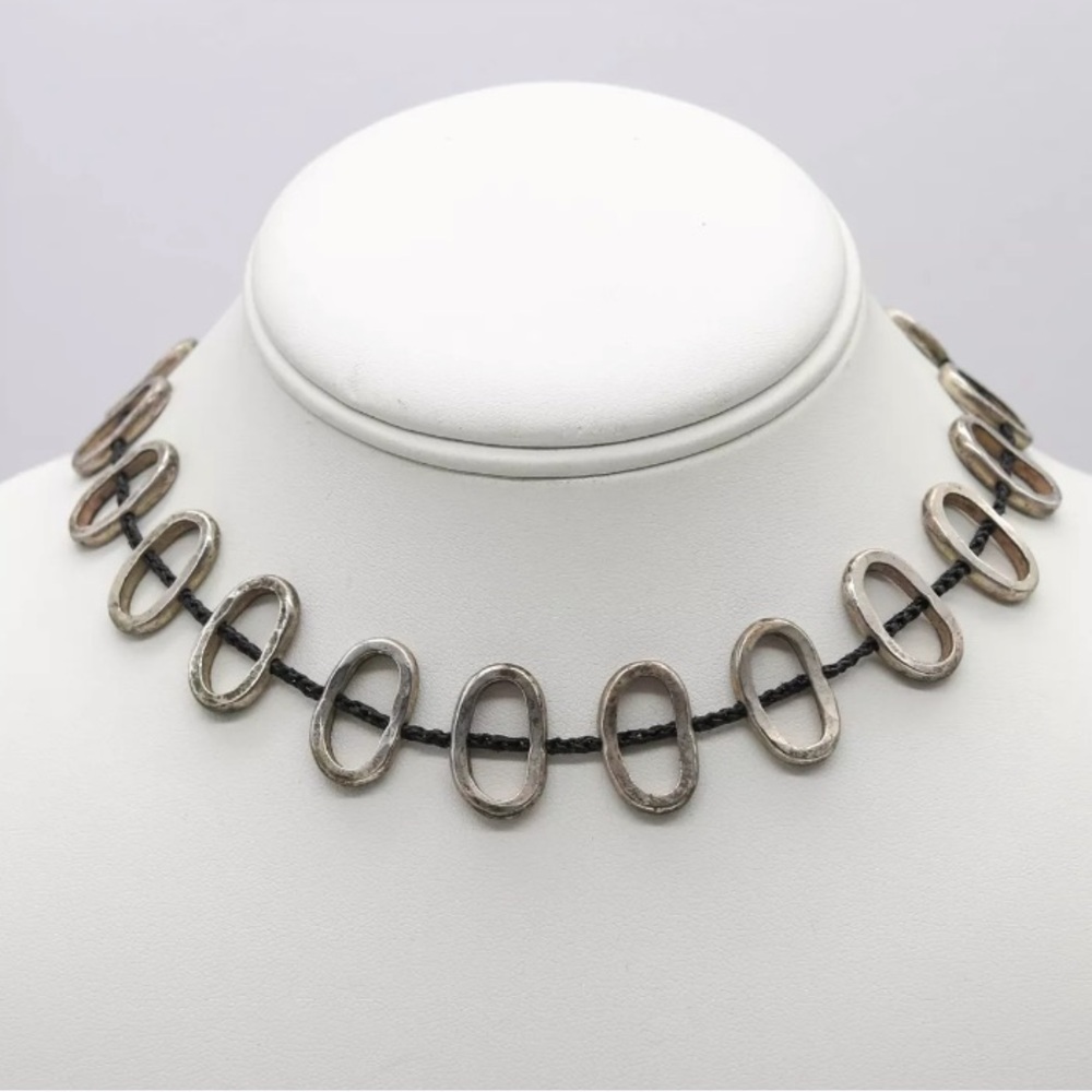 Jill Platner river rocks necklace 15 inch beautiful handmade in NYC